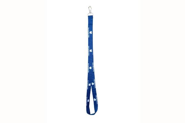 Tour de cou porte clé Bleu