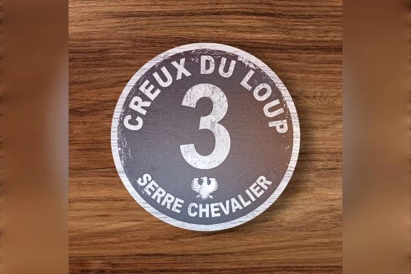 Rond de piste 20cm Creux du Loup