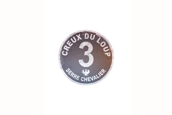 Rond de piste 20cm Creux du Loup
