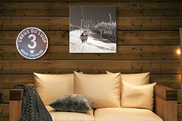 Rond de piste 20cm Creux du Loup