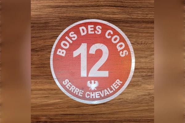 Rond de piste 20cm Bois des Coqs