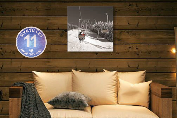 Rond de piste 20cm Myrtilles