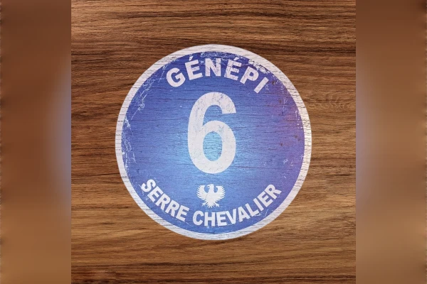 Rond de piste 20cm Génépi