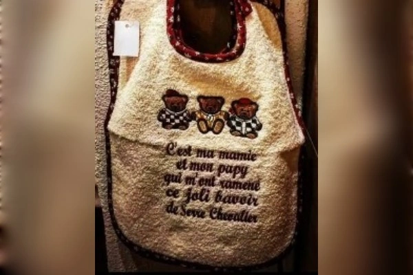 Bavoir Papy et Mamie